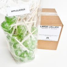 Load image into Gallery viewer, Large Lollies: Applelicious Lollipop Candy