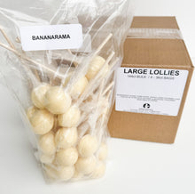 Load image into Gallery viewer, Large Lollies: Bananarama Lollipop Candy