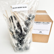 Load image into Gallery viewer, Large Lollies: Black Berry Bliss Lollipop Candy