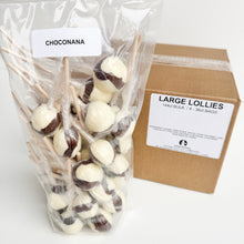 Load image into Gallery viewer, Large Lollies: ChocoNana Lollipop Candy