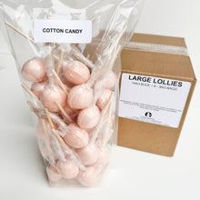 Load image into Gallery viewer, Large Lollies: Cotton Candy Lollipop Candy