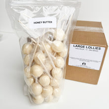 Load image into Gallery viewer, Large Lollies: Honey Butter Lollipop Candy