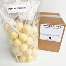 Load image into Gallery viewer, Large Lollies: Tropical Treasure Lollipop Candy