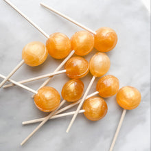Load image into Gallery viewer, Large Lollies: Butterbeer Lollipop Candy