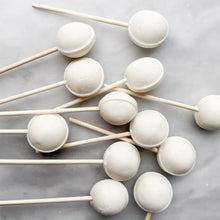 Load image into Gallery viewer, Large Lollies: Caribbean Coconut Cream Lollipop Candy