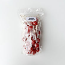 Load image into Gallery viewer, Large Lollies: Sparkling Pomegranate Lollipop Candy
