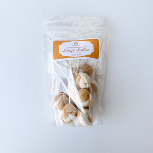 Large Lollies: Fluffernutter Lollipop Candy