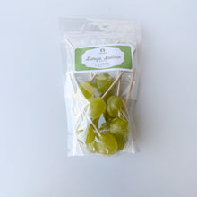 Load image into Gallery viewer, Large Lollies: Juicy Pear Lollipop Candy
