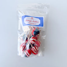 Load image into Gallery viewer, Large Lollies: American Sweet Tart: USA Flag Lollipop Candy
