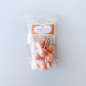 Large Lollies: Orange Creamsicle Lollipop Candy