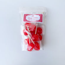 Load image into Gallery viewer, Large Lollies: Red Hot Cinnamon Lollipop Candy
