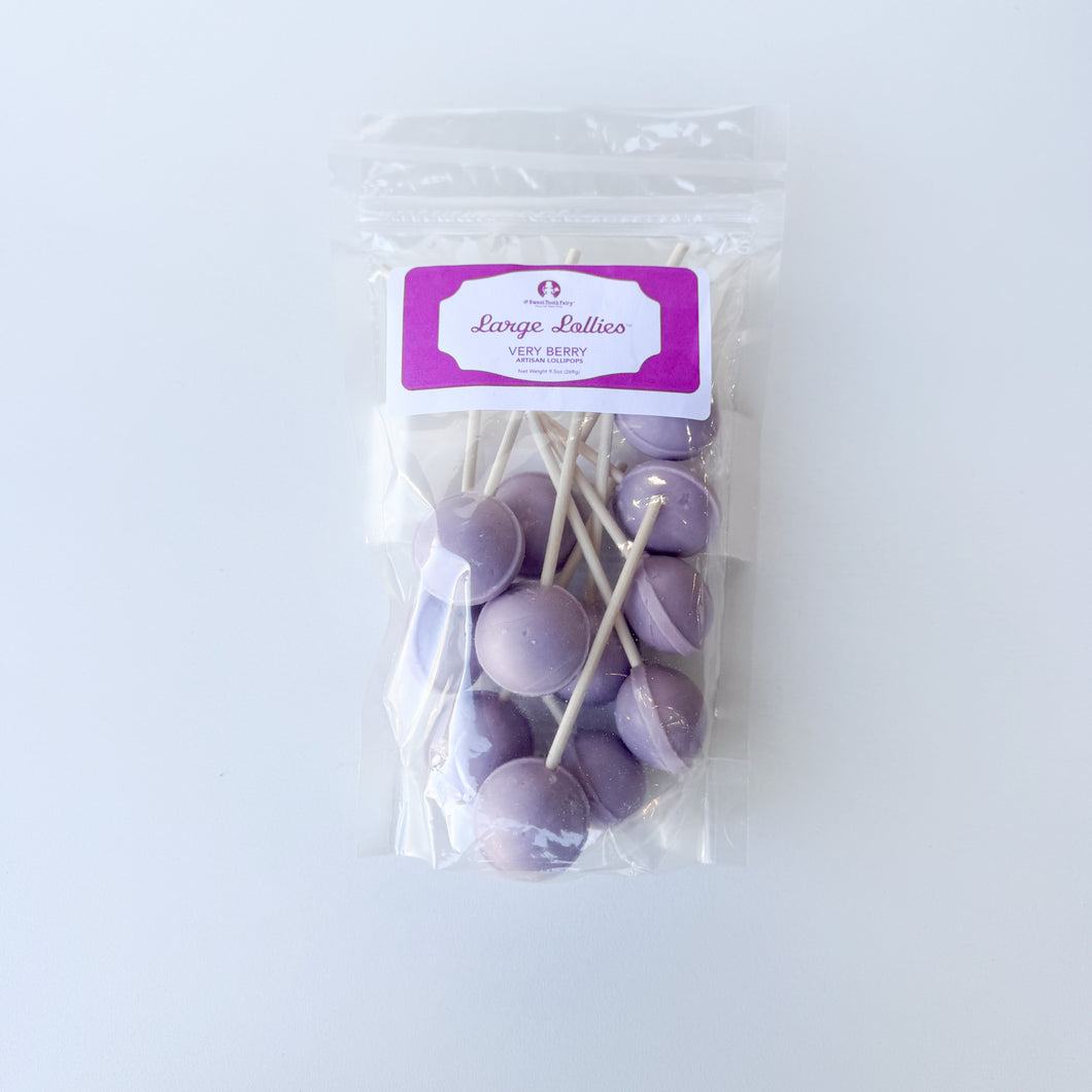Large Lollies: Very Berry Lollipop Candy