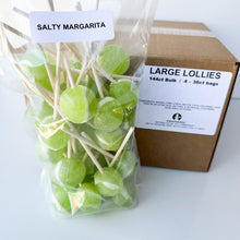 Load image into Gallery viewer, Large Lollies: Salty Margarita Lollipop Candy
