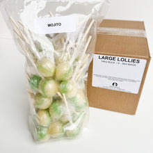 Load image into Gallery viewer, Large Lollies: Mojito Lollipop Candy
