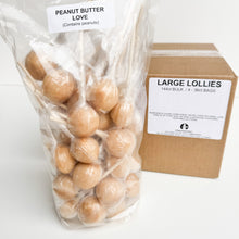 Load image into Gallery viewer, Large Lollies: Peanut Butter Love Lollipop Candy
