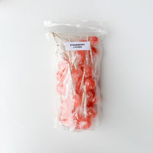 Load image into Gallery viewer, Large Lollies: Strawberry Lychee Lollipop Candy

