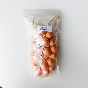 Large Lollies: Orange Creamsicle Lollipop Candy