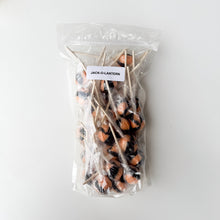 Load image into Gallery viewer, Large Lollies:  Jack-o’-Lantern Lollipop Candy
