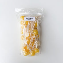 Load image into Gallery viewer, Large Lollies: Sour Pomelo Zinger Lollipop Candy
