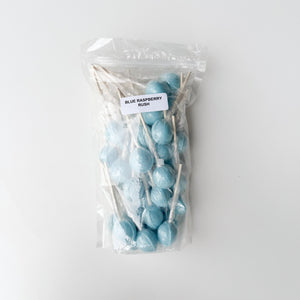 Large Lollies: Blue Raspberry Rush Lollipop Candy