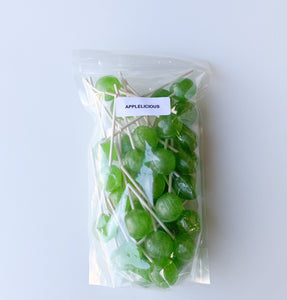 Large Lollies: Applelicious Lollipop Candy
