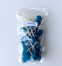 Load image into Gallery viewer, Large Lollies: Berry Blues Lollipop Candy
