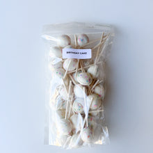 Load image into Gallery viewer, Large Lollies: Birthday Cake Lollipop Candy
