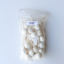 Load image into Gallery viewer, Large Lollies: Caribbean Coconut Cream Lollipop Candy
