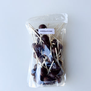 Large Lollies: Chocolate Cinnamon Bear Lollipop Candy