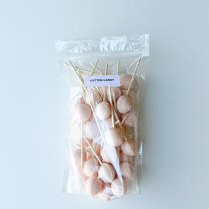 Large Lollies: Cotton Candy Lollipop Candy