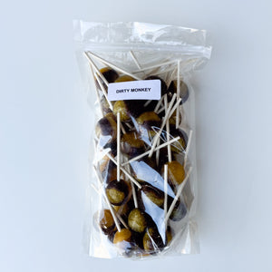Large Lollies: Dirty Monkey Lollipop Candy