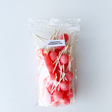 Load image into Gallery viewer, Large Lollies: Grapefruit Cranberry Fizz Lollipop Candy
