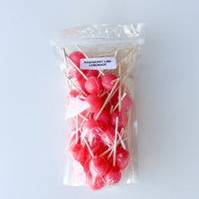 Load image into Gallery viewer, Large Lollies: Raspberry Lime Lemonade Lollipop Candy
