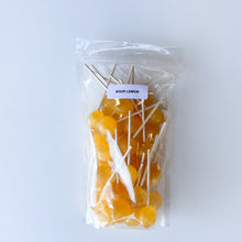 Load image into Gallery viewer, Large Lollies: Sour Lemon Lollipop Candy
