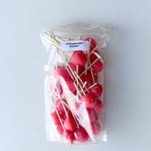 Load image into Gallery viewer, Large Lollies: Strawberry Sorbet Lollipop Candy
