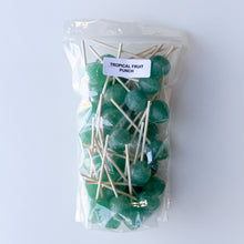 Load image into Gallery viewer, Large Lollies: Tropical Fruit Punch Lollipop Candy

