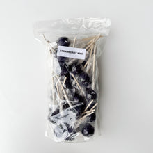 Load image into Gallery viewer, Large Lollies: Strawberry Kiwi Witches&#39; Brew Lollipop Candy
