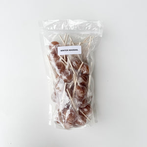 Large Lollies: Winter Wassail Lollipop Candy