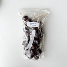 Load image into Gallery viewer, Large Lollies: Chocolate Peppermint Lollipop Candy

