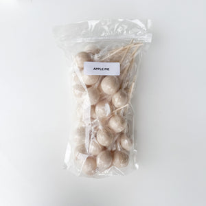 Large Lollies: Apple Pie Lollipop Candy