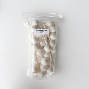 Large Lollies: Marshmallow Fluff Lollipop Candy