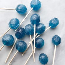 Load image into Gallery viewer, Large Lollies: Berry Blues Lollipop Candy
