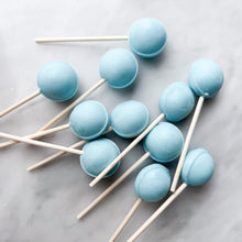 Load image into Gallery viewer, Large Lollies: Blue Raspberry Rush Lollipop Candy
