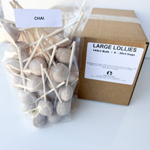 Load image into Gallery viewer, Large Lollies: Chai Lollipop Candy
