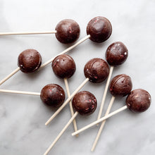 Load image into Gallery viewer, Large Lollies: Chocolate Peppermint Lollipop Candy
