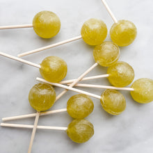 Load image into Gallery viewer, Large Lollies: Juicy Pear Lollipop Candy
