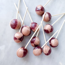 Load image into Gallery viewer, Large Lollies: PB &amp; J Lollipop Candy
