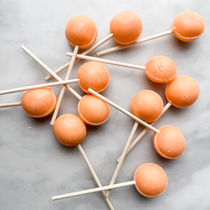 Large Lollies: Orange Creamsicle Lollipop Candy