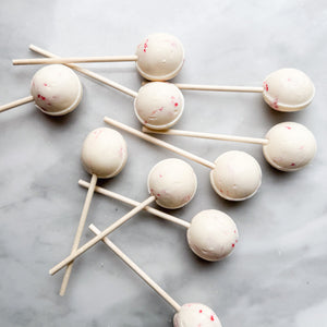 Large Lollies: Peppermint Crunch Lollipop Candy