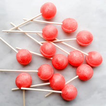 Load image into Gallery viewer, Large Lollies: Raspberry Lime Lemonade Lollipop Candy
